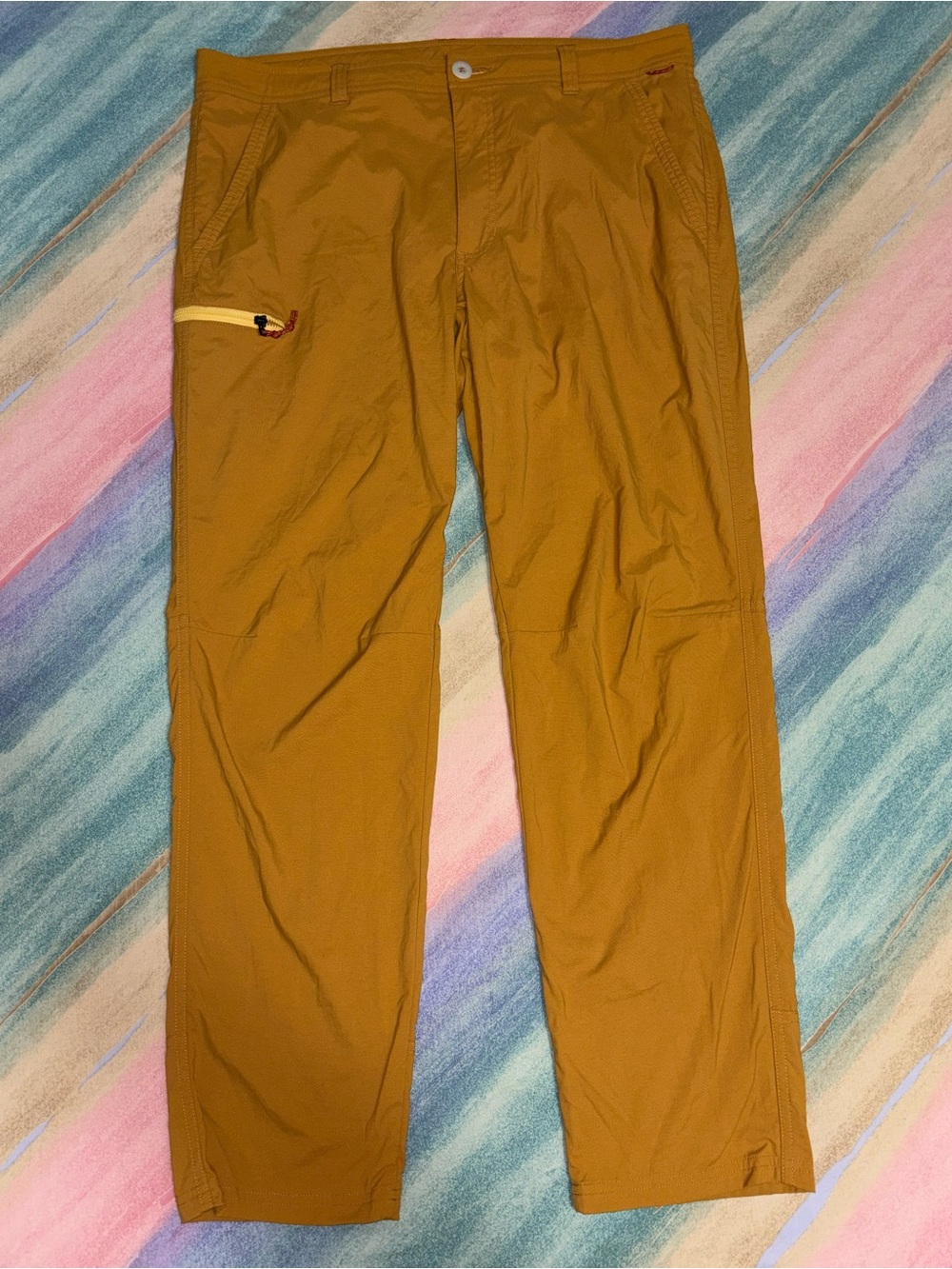 REI Co-op - Trailmade Pants - 36x30 - mustard yellow